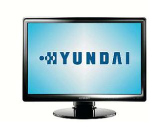 Hyundai Monitor LCD W223D 22'' wide, 2ms, goniki, DVI/HDMI, pivot biao-czarny C6100217 - 2824916118