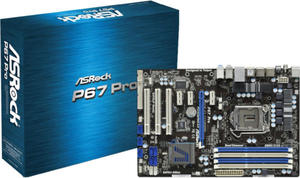 P67 PRO S1155 P67 4DDR3 RAID/GLAN/8CH ATX