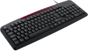 KLAWIATURA I-BOX JUPITER PRZEWODOWA, PS/2 CZARNA C3125026 - 2824916255