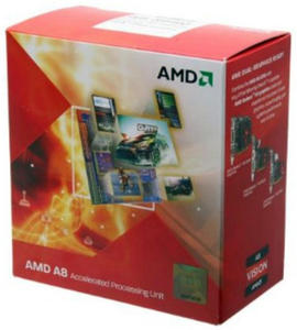 AMD A8 X4 3850 FM1 100W 2,9GHz 4MB AD3850WNGXBOX - 2824912113