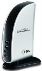 i-Tec USB 2.0 Docking Station With DVI Video(+ VGA ) (Port Replicator)+LAN+Audio C6201115 - 2824916816