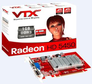 RADEON HD5450 1GB DDR3 PX 64BIT DVI/HDMI BOX - 2824921318