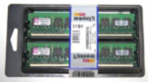 DDR2 2GB (2x1GB) 800MHz CL5 Dual KVR800D2N5K2/2G - 2824916900