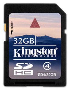 SECURE DIGITAL 32GB Class4 SD4/32GB - 2824916918