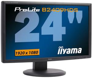 24'' LCD wide 2ms 1000:1 Prolite HDMI FullHD 16:9 Pivot Goniki B2409HDS - 2824916375