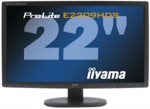 22'' LCD wide 2ms 20000:1 Prolite FullHD DVI/HDMI speaker E2209HDS - 2824916376