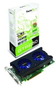 Karta graficzna GeForce GTS 250 XT 512MB 750/2300 Dual Heatpipe TB - 2824921109