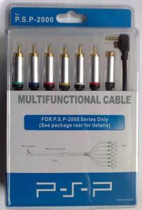 PSP MULTIFUNCTIONAL AV COMPONENT SVIDEO CABLE GOLD 4 in 1 - 2824913416