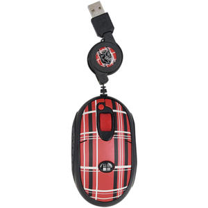 G-CUBE MYSZ/MOUSE OPTICAL USB GOP-20R Mad For Plaid Red - 2824915456