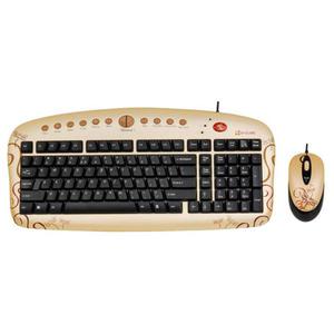 G-CUBE KLAWIATURA + MYSZ KB+MOUSE SET GKSE-2728N Enchanted Nature - 2824915486