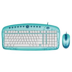 G-CUBE KLAWIATURA + MYSZ KB+MOUSE SET GKSE-2728W Enchanted Wind - 2824915488