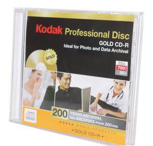 KODAK CD-R 700MB 52X GOLD PROFESSIONAL JEWEL CASE*5 - 2824917108