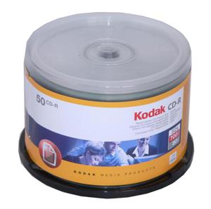 KODAK CD-R 700MB 52X CAKE*50 - 2824917112