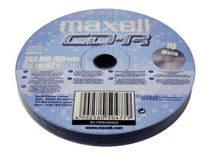 MAXELL CD-R 700MB 52X SP*10 624034.02.CN - 2824917672