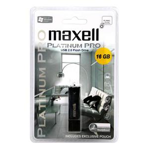 MAXELL PENDRIVE USB 2.0 16GB PLATINUM PRO ready boost - 2824917719