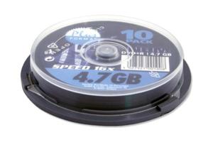 PLATINUM DVD+R 4,7GB 16X SLIM CASE*10 P - 2824918907