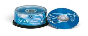 TDK DVD+R 4,7GB 16X CAKE*25 - 2824920486