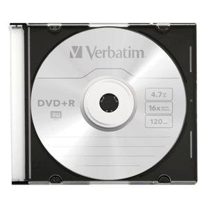 VERBATIM CD-R 700MB 52X EXTRA PROT. SLIM CASE*10 P - 2824921226