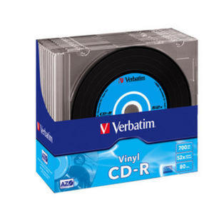 VERBATIM CD-R 700MB 48X AZO VINYL SLIM CASE*10 43426 - 2824921242