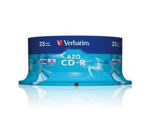 VERBATIM CD-R 700MB 52X AZO CRYSTAL CAKE*25 43352 - 2824921247