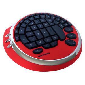 WOLFKING GAMING KEY PAD WARRIOR RED V2 - 2824921527