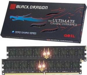 GEIL DDR2 4GB PC800 DUAL BLACK DRAGON CL5 - 2824915524