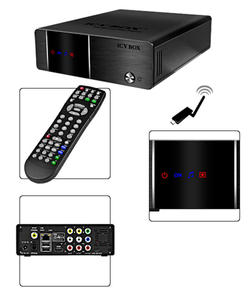 Player HD IcyBox IB-MP30 10HW WLAN, HDMI, REC - 2824916371