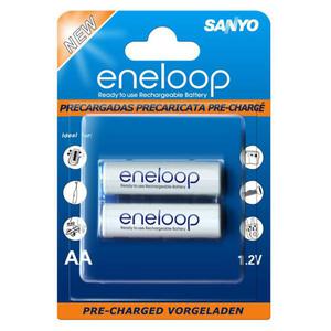 SANYO ENELOOP AKUMULATOR R6(AA) 2000mAh 2SZT/BLISTER HR-3UTG-2BP EL PP - 2824919921