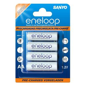 SANYO ENELOOP AKUMULATOR R6(AA) 2000mAh 4SZT/BLISTER HR-3UTG-4BP EL PP - 2824919922