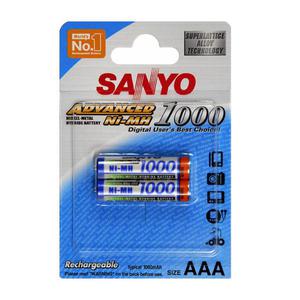 SANYO AKUMULATOR R3(AAA) 1000mAh 2SZT/BLISTER HR-4U-2BP - 2824919925