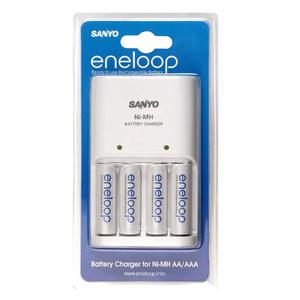 SANYO ENELOOP UNIVERSAL CHARGER + 4x ACCUMULATOR R6(AAA) 2000mAh MQN04-E-4-3UTG - 2824919930