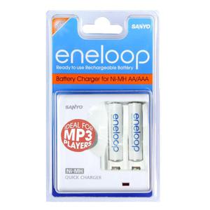 SANYO ENELOOP QUICK CHARGER + 2x ACCUMULATOR R3(AAA) 800mAh MDR02-E-2-4UTG - 2824919931