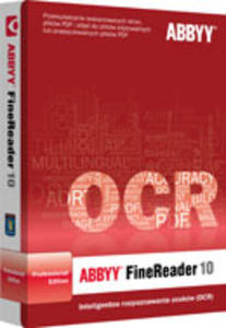 FineReader 10 Pro PL UPG AF10-1S2B01-909 - 2824911686