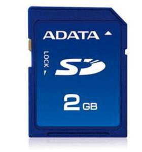 SecureDigital (SD) Card 2GB, A-DATA Speedy - 2824911509