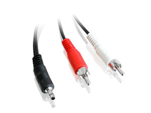 Kabel minijack 2xRCA (cinch) 10m - 2824920018