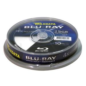 TRAXDATA BD-R BLU-RAY 25GB 4X FF PRINT. CAKE*10 90L753ITRA006 - 2824921025