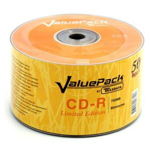 TRAXDATA CD-R 700MB 52X SP*50 VALUEPACK 901OEDRTRA001 - 2824921027