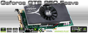 GTS250 1GB DDR3 PX 256BIT DV/HD/DS BOX - 2824916417