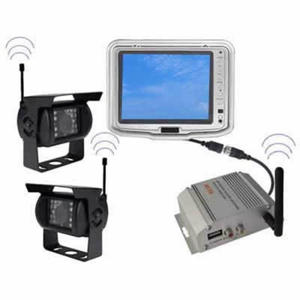 System Parkowania 2 Kolorowe Kamery CCD + monitor LCD - 2824920324