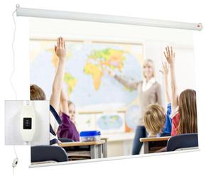 Ekran elektryczny Electric Education 180/4:3/180x135cm/Matt White - 2824912611