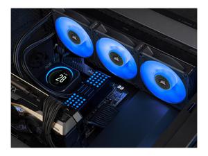 CORSAIR ML140 LED ELITE 140mm Magnetic Levitation Blue LED Fan with AirGuide Single Pack - 2872262746