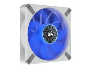 CORSAIR ML120 LED ELITE WHITE 120mm Magnetic Levitation Blue LED Fan with AirGuide Single Pack - 2872262758