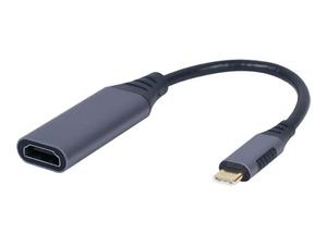 GEMBIRD A-USB3C-HDMI-01 Adapter USB Typ-C do HDMI szary 15cm - 2875034006