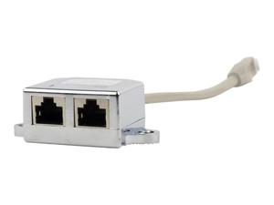 GEMBIRD NCA-SP-02 Gembird adapter rozdzielacz LAN RJ45 na 2x RJ45 FTP (2 urzdzenia na 1 kablu) - 2875034402