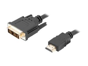 LANBERG CA-HDDV-10CC-0030-BK Lanberg kabel HDMI -> DVI-D(18+1) M/M Single Link, czarny 3m - 2875034408