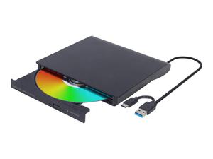 GEMBIRD nagrywarka zewntrzna DVD 8x CD 24x USB 3.1 slim czarna