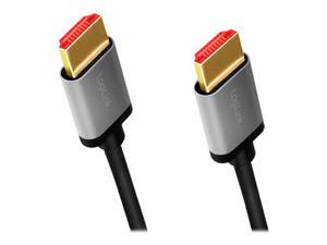 LOGILINK CHA0105 Kabel HDMI A/M to A/M 8K/60Hz alu czarny/szary 2m - 2875034496