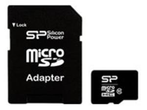 SILICON POWER Karta Pamici Micro SDHC 16GB Class 10 +Adapter - 2875273882