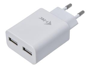 ITEC CHARGER2A4W i-tec USB Power Charger 2-Port 2.4A Biay 2x USB Port DC 5V max. 2.4A - 2873930562