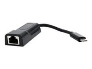 GEMBIRD A-CM-LAN-01 Gembird karta sieciowa USB-C/adapter USB-C do LAN Gigabit, czarny - 2875034836